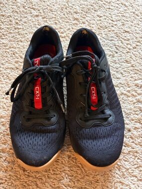 TYR Black CXT-1 with Red Accents and Gum Sole Size 8 Women’s
